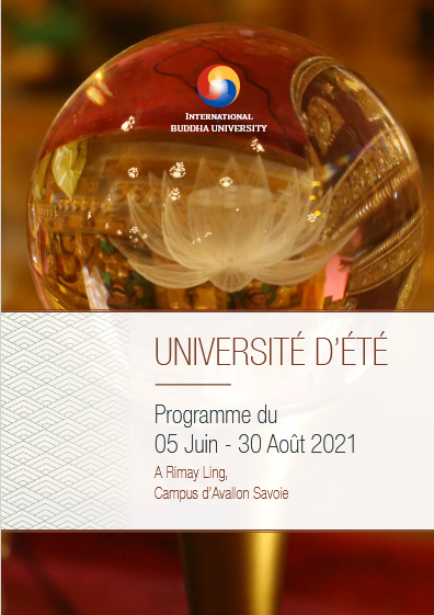 PROGRAMME UNIVERSITE ETE 2021