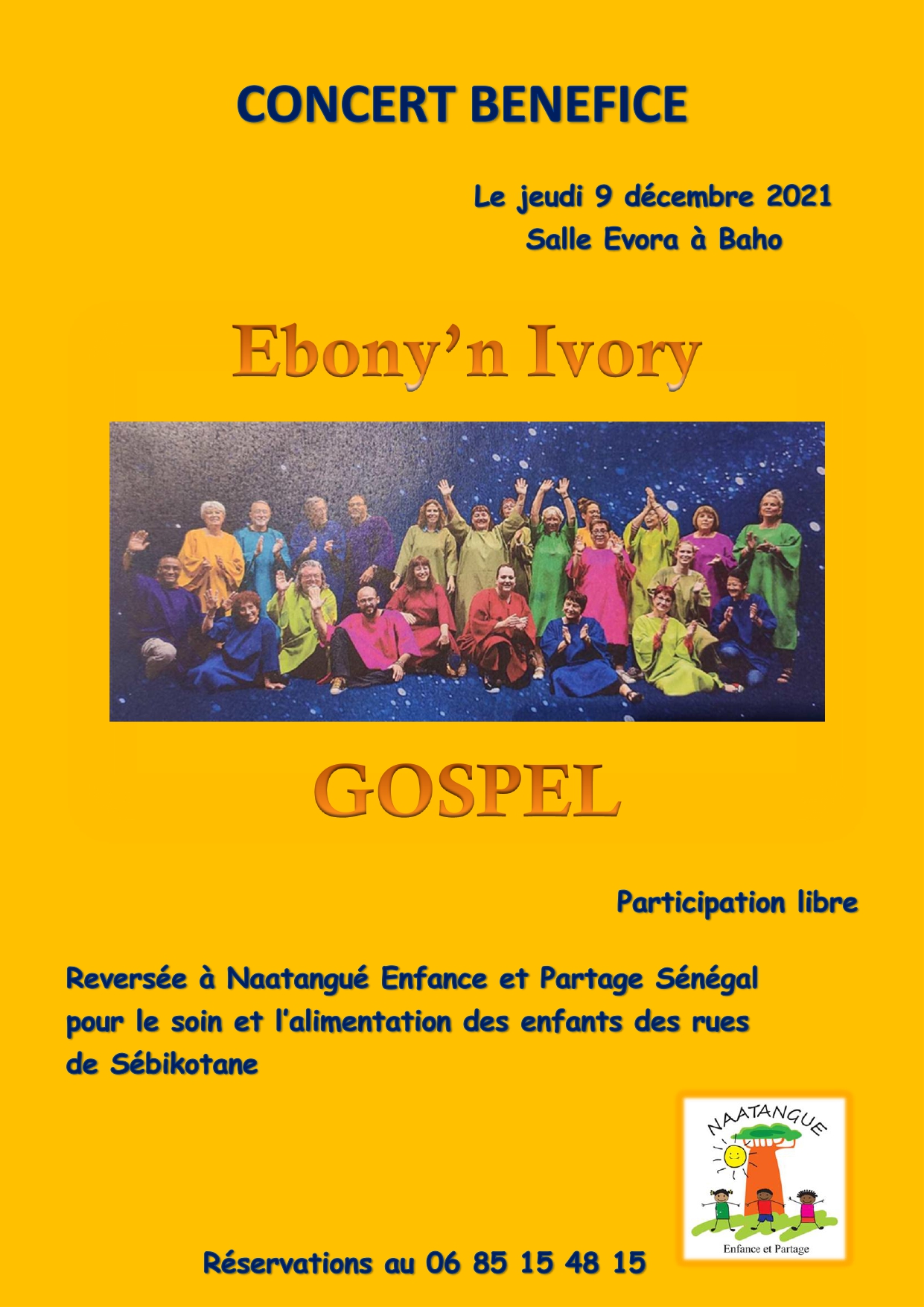 Affiche Concert Gospel
